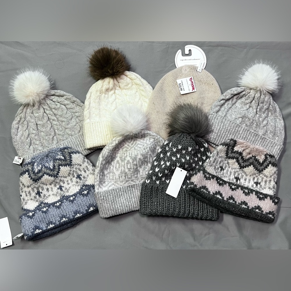 Women’s Lot of Knit Hats. OSFM